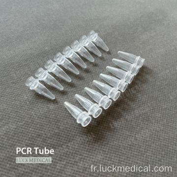 Bandes de tube de PCR 0,1 ml 0,2 ml